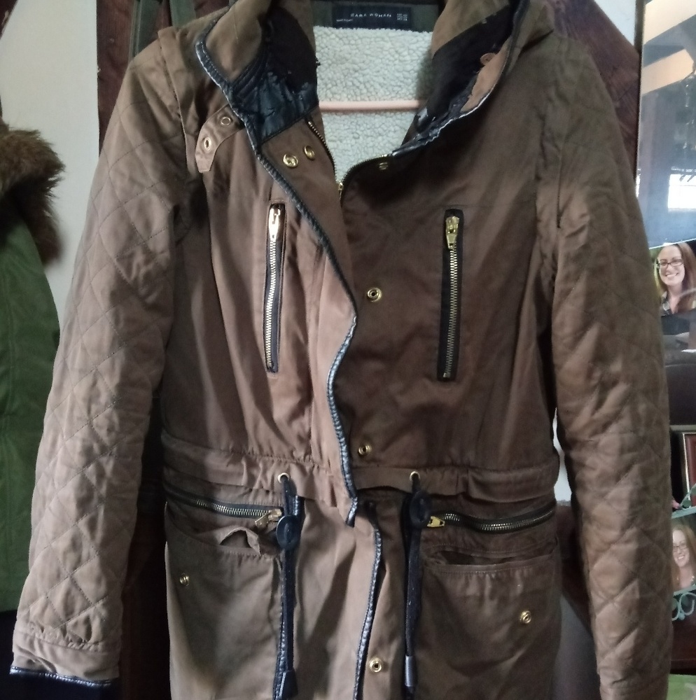 Zara Women Hooded Jacket